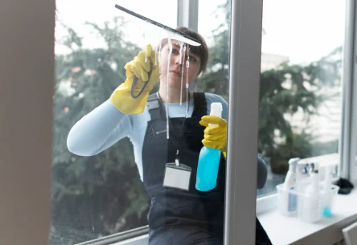 Nettoyage de vitres intérieures et extérieures à Bischheim